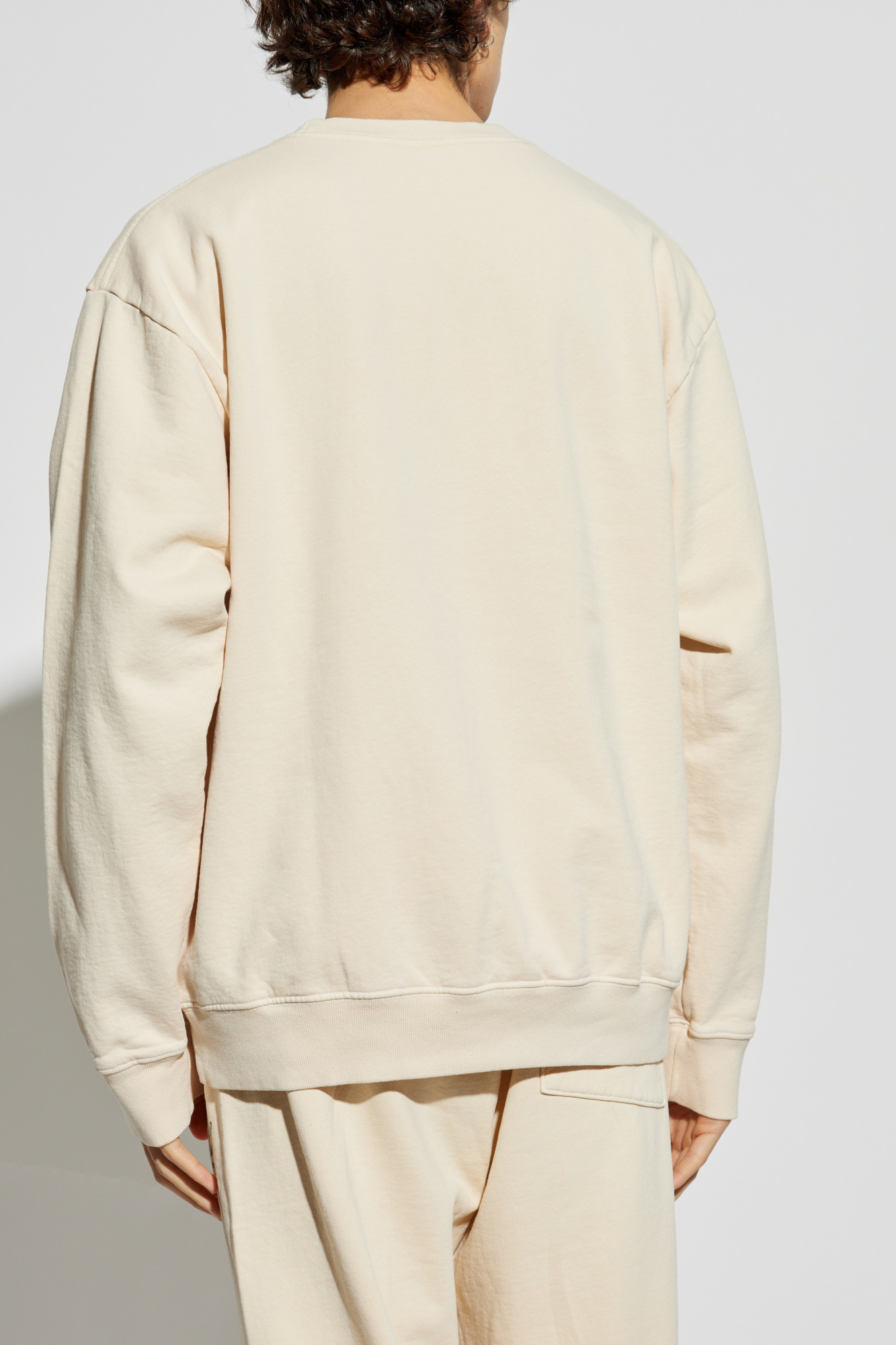 THINK RICH トレーナー クリーム色 Cream Sweatshirt from the Wellness Club collection Sporty